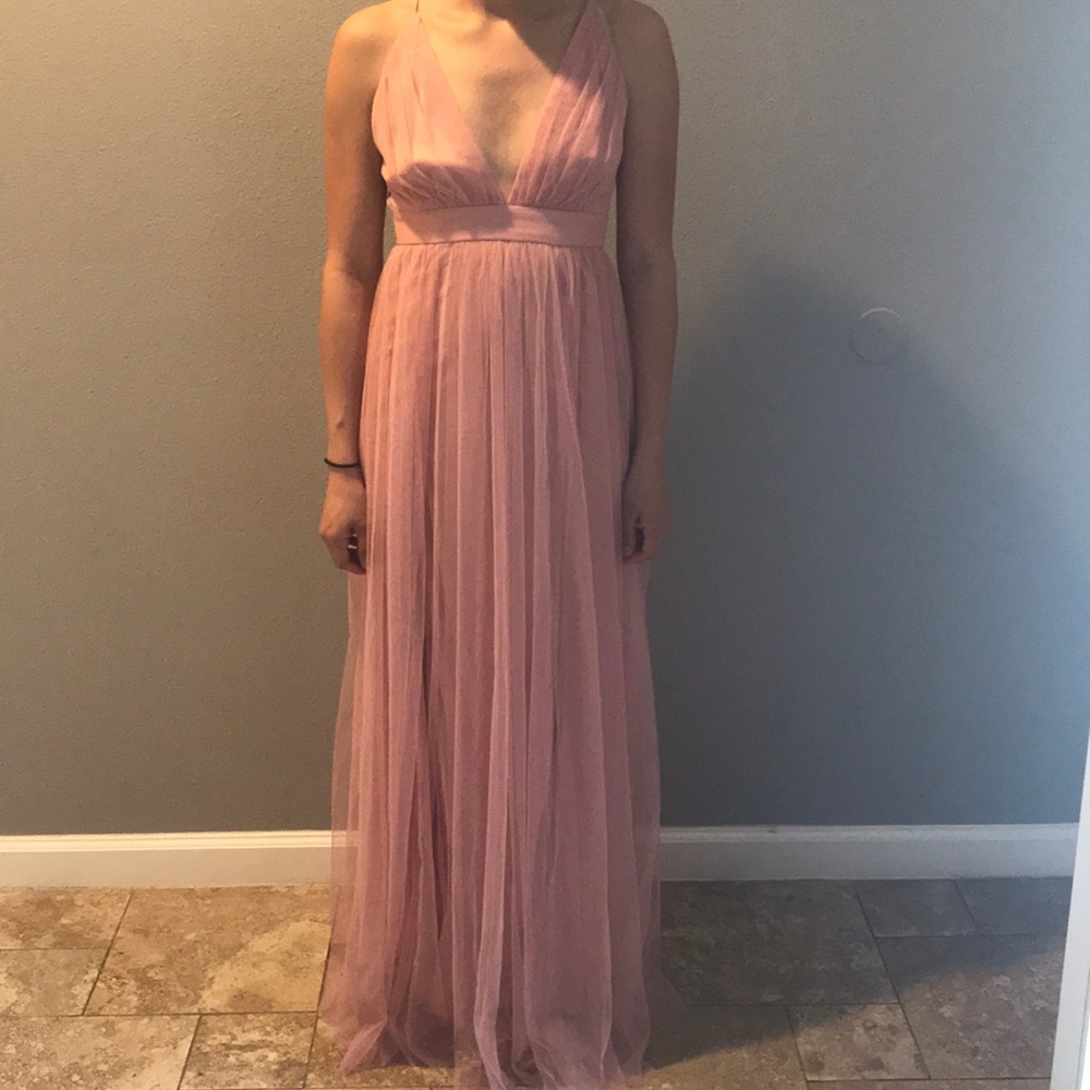 Mauve Long Prom Dress NWT